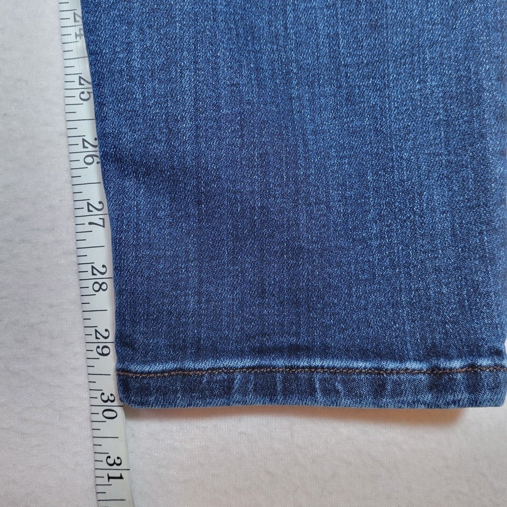 Judy Blue Women's Slim Fit Distressed Dark Blue Denim Jeans Size 11/30 - Picture 10 of 10